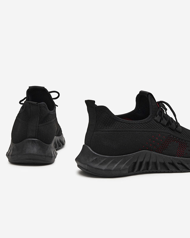 OUTLET Chaussures de sport homme Kertino noir et rouge - Footwear