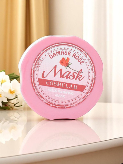 Masque Visage à la Rose de Damas - hydrate et régénère la peau