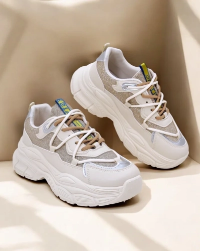 Sneakers Royalfashion pour femmes sur semelle épaisse Teresii
