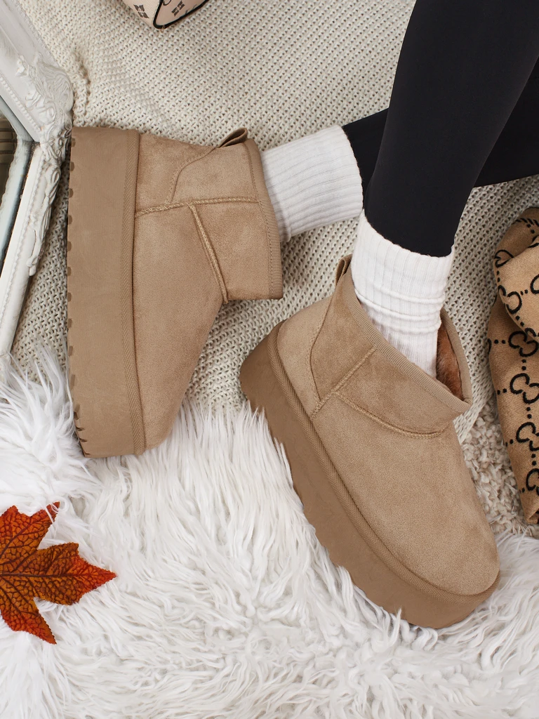 Bottes courtes de style bottes de neige pour femmes Vessia