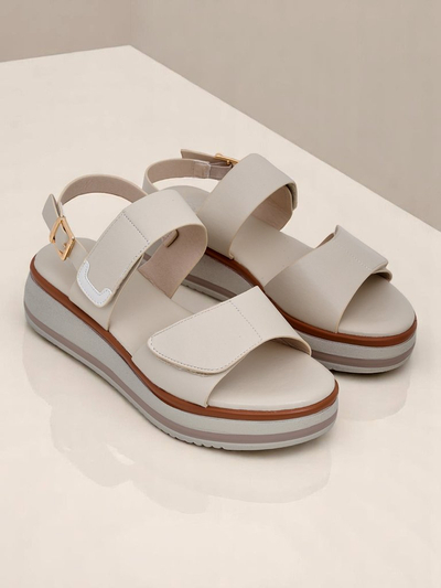 Sandales Royalfashion pour femmes avec semelle épaisse Tulipe