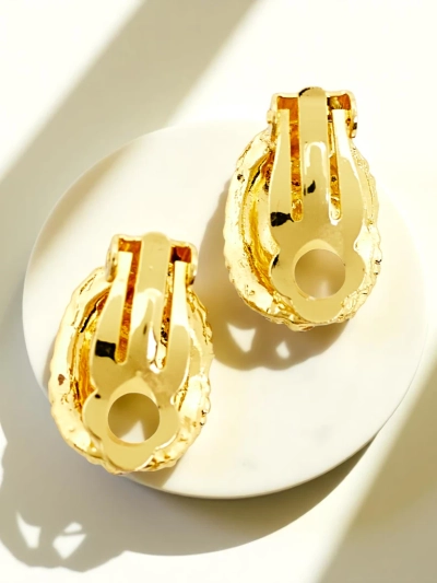 Royalfashion Boucles d’oreilles à clips pour femmes avec zircone cubique