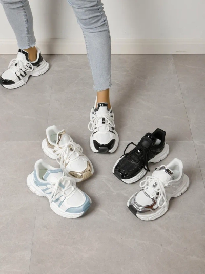 Chaussures de sport pour femmes Royalfashion sur une semelle épaisse Loness