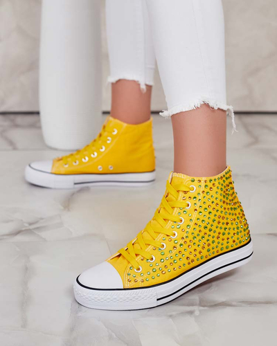Royalfashion Baskets à paillettes pour femme Shis