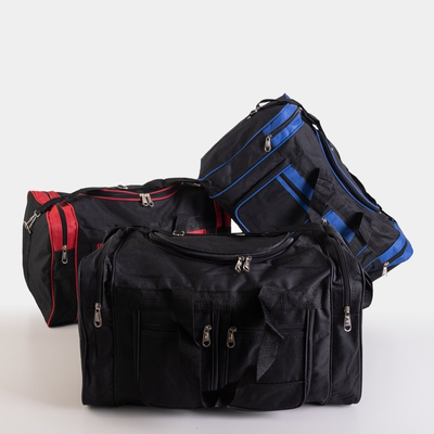 Sac de voyage noir et rouge - Sacs à main