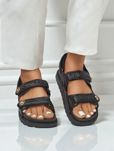Sandales pour femmes Royalfashion avec semelle épaisse Vivere