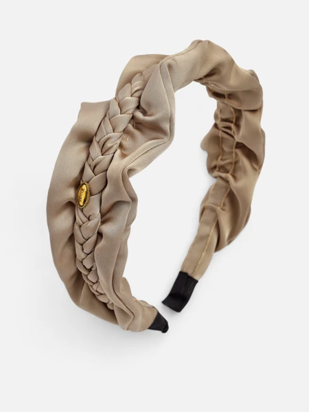 Royalfashion Bandeau pour cheveux avec tressage et fronces