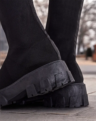 Bottes à enfiler pour femmes de Royalfashion Ohorro