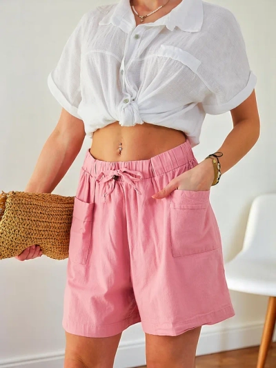 Royalfashion Shorts en coton pour femmes