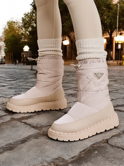 Royalfashion Bottes de neige pour femmes Yoppella