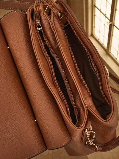 Petit sac à main pour femme en cuir écologique Vinem