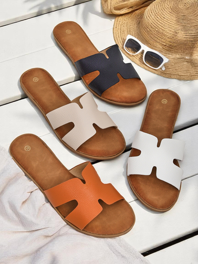 Mules plates Royalfashion pour femmes - Style décontracté
