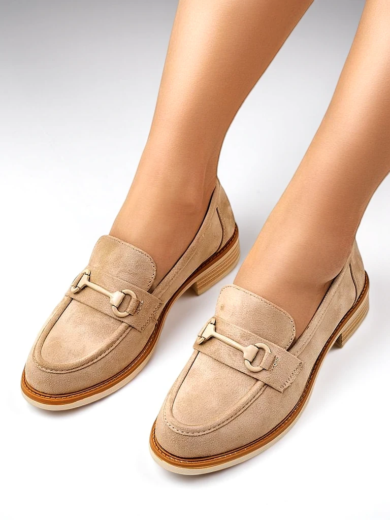 Mocassins en suède écologique Royalfashion pour femmes Etolie