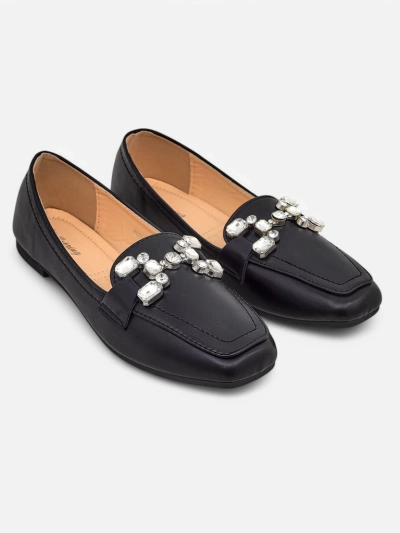 Mocassins pour femmes Royalfashion avec des strass Lecilla