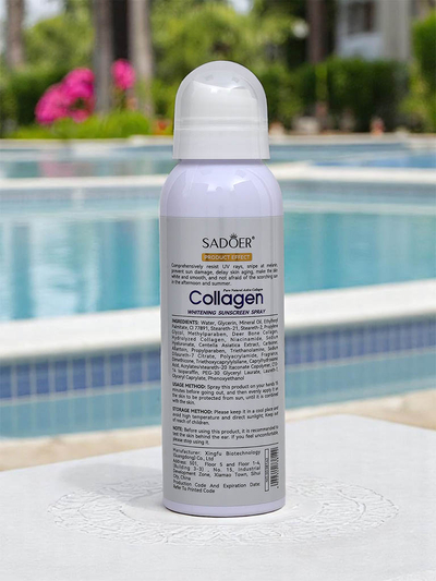 Spray solaire Sadoer SPF 50 au collagène