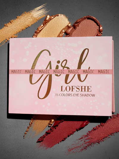 Palette Girl Magic 35 fards à paupières avec paillettes et mat Golden Chocolate Fudge