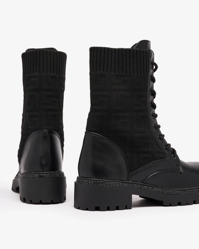 Royalfashion Bottines à lacets pour femme Gordell