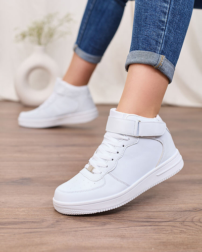 Royalfashion Baskets sportives pour femme en blanc Futtes