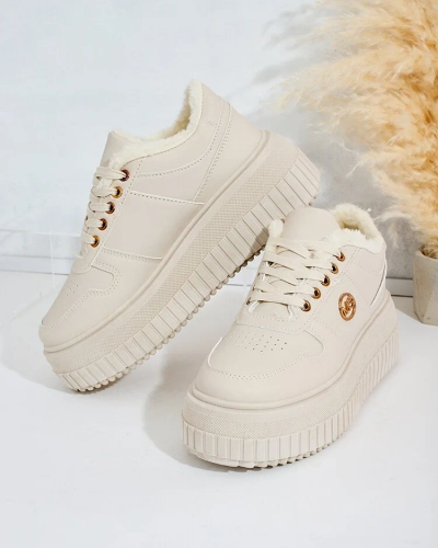 Royalfashion Baskets chauffantes pour femme avec fourrure Rozit