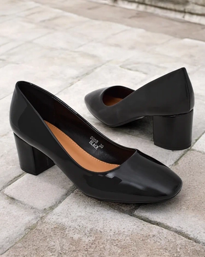 Escarpins à talons bas pour femmes de Royalfashion Penoi