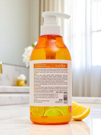 Gel douche Sadoer à la vitamine C