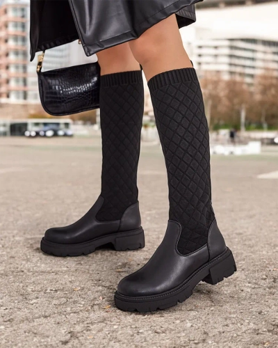 Bottes à enfiler pour femmes Royalfashion Firox