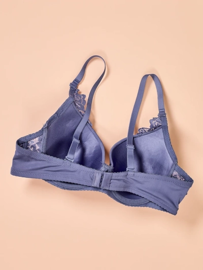 Soutien-gorge rembourré Royalfashion pour femmes avec dentelle
