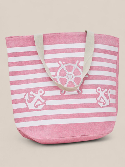 Royalfashion Sac en tissu rayé Sea