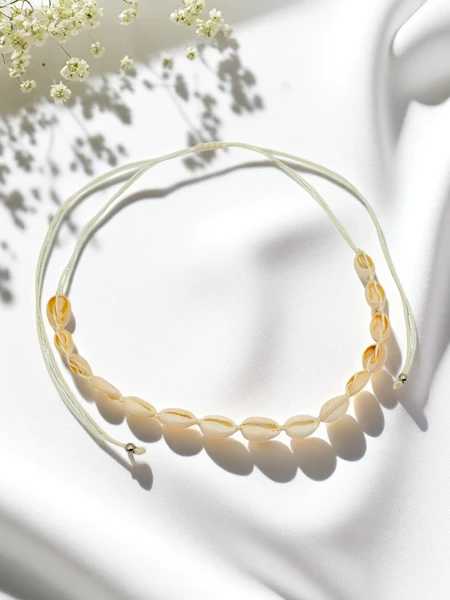 Royalfashion Collier avec Coquillages Shell Breeze