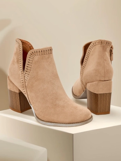 Bottines à talons pour femmes Royalfashion Vettot