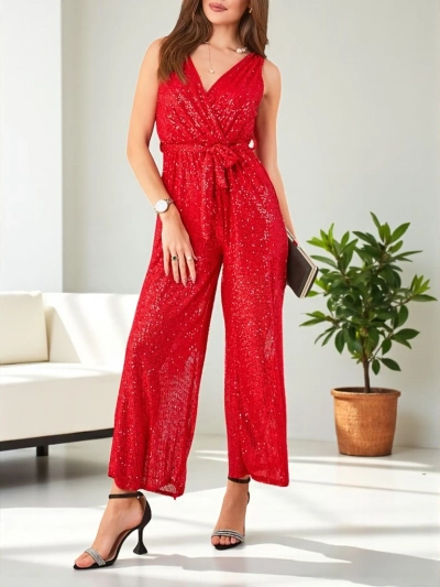 Combinaison longue pour femme Royalfashion avec sequins