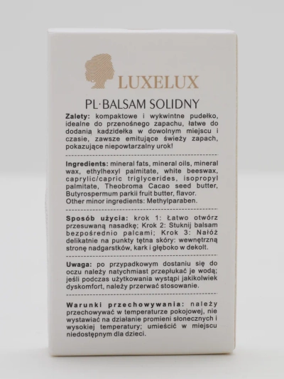 Parfum Luxelux en Baume 10g