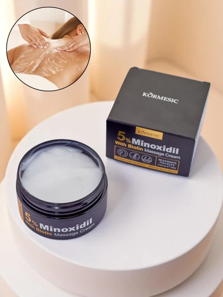 Crème de massage du cuir chevelu Kormesic avec biotine – stimule la croissance des cheveux
