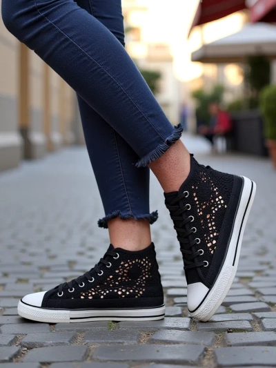 Royalfashion Baskets perforées pour femmes Limme