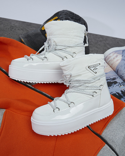 Bottes de neige blanches pour enfants Asifa - Footwear
