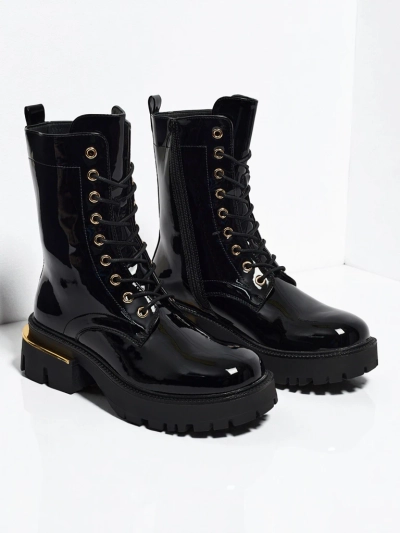 Royalfashion Bottines worker pour femmes Elolio