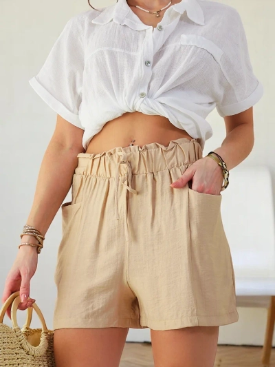 Royalfashion Shorts courts en viscose pour femmes