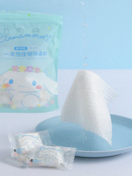 Serviettes en coton en capsules 20 pcs.