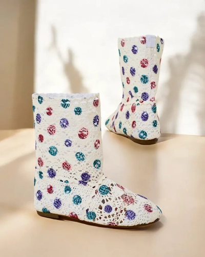 Royalfashion Bottes ajourées Misuti pour enfants