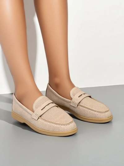 Royalfashion Mocassins perforés pour femmes Sierros