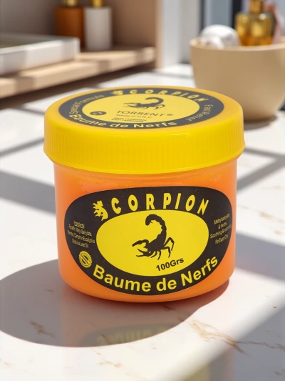 Baume-pommade à l'extrait de venin de scorpion pour les douleurs musculaires et articulaires