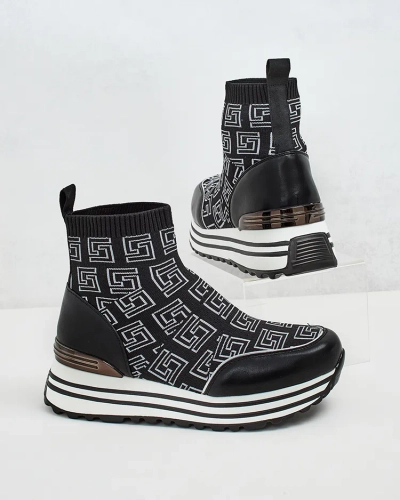 Royalfashion Sports Baskets hautes pour femmes Lori