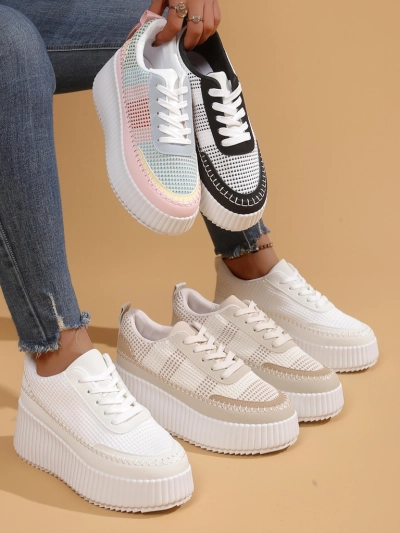 Royalfashion Baskets Plateforme Femme Siserra