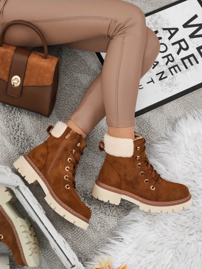 Bottines de randonnée fourrées Tessara pour femmes