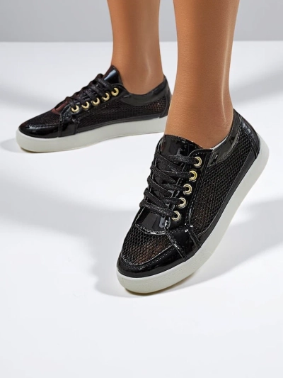 Baskets en éco-cuir moulé Royalfashion pour femmes Azzuros