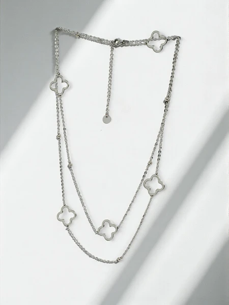 Collier en argent Livia Quattro Argento - élégance minimaliste