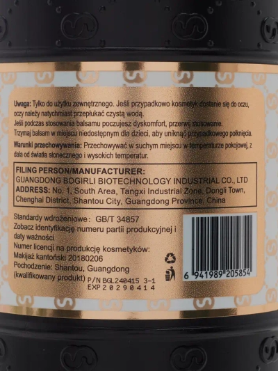 Gel douche Luxelux Golden Classic 800 ml
