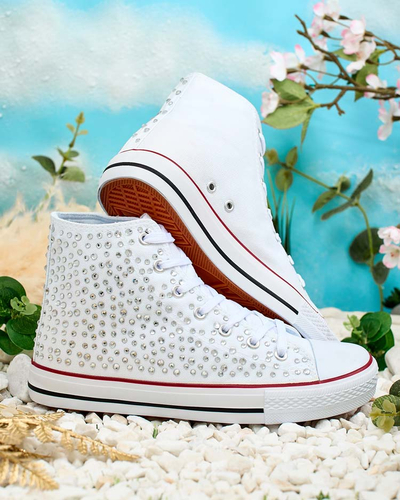Royalfashion Baskets à paillettes pour femme Shis