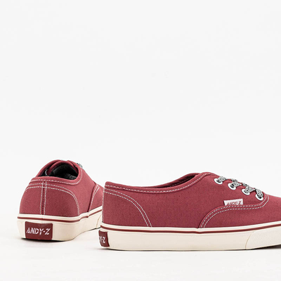 OUTLET Baskets femme rose foncé Isyia - Footwear