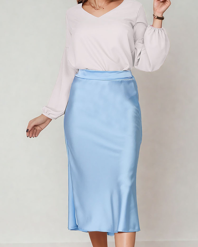 Royalfashion Jupe midi femme a'la satin